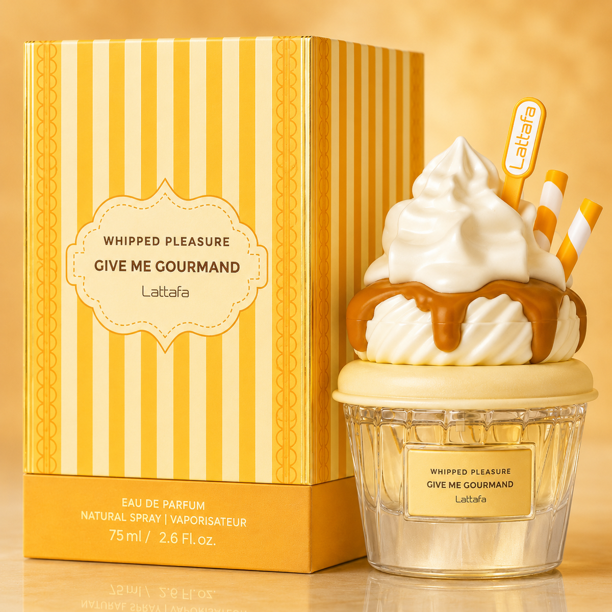 Lattafa Give Me Gourmand Whipped Pleasure Eau de Parfum – 75ml / 2.6 Fl. Oz.