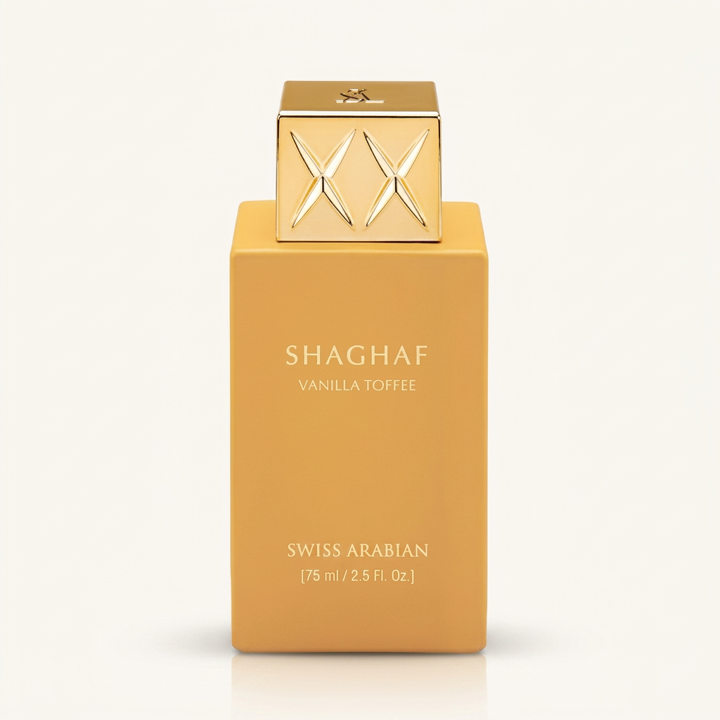 Swiss Arabian Shaghaf Vanilla Toffee Eau de Parfum – 75ml / 2.5 Fl. Oz. Unisex Fragrance