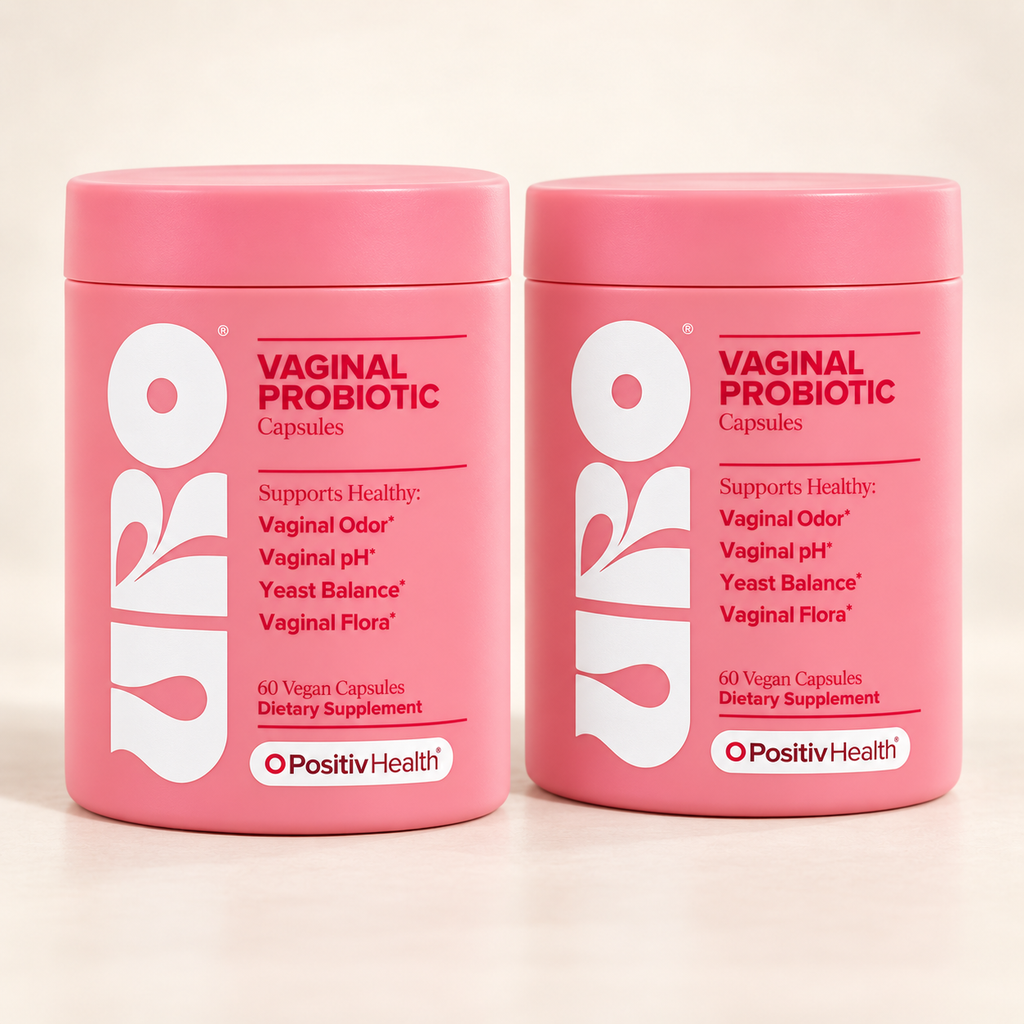 Pack of 2: URO Vaginal Probiotics for Women with 5 Billion CFU & XOS Prebiotics – Pack of 2, 2-Month Supply