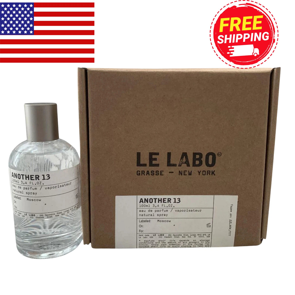 Le Labo Another 13 Eau de Parfum Unisex Fragrance Spray 100ml / 3.4 fl oz