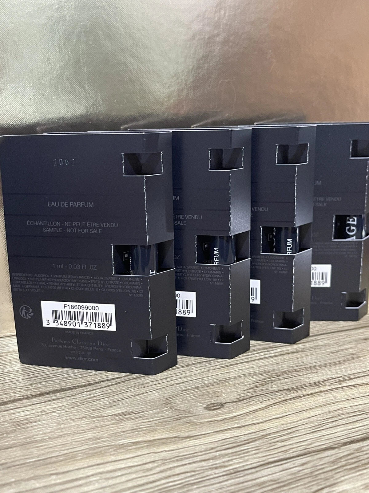 Dior Sauvage Eau de Parfum 4-Piece Sample Set