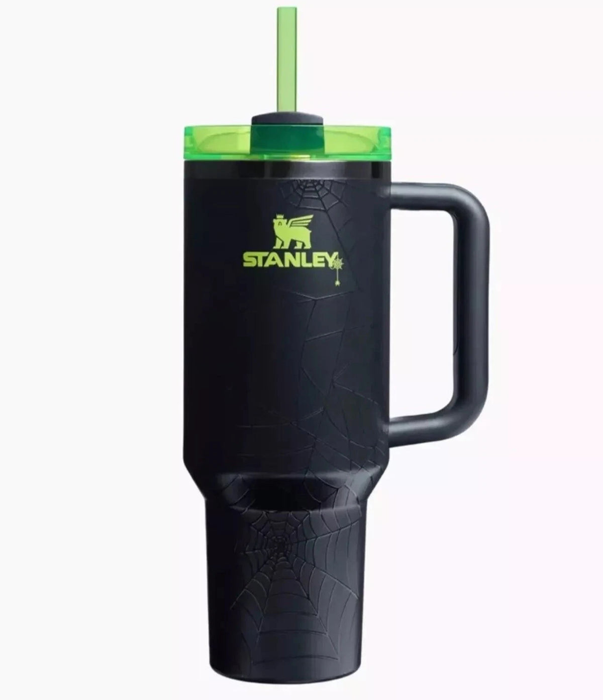 Stanley Quencher Halloween Spider Web Tumbler with Straw