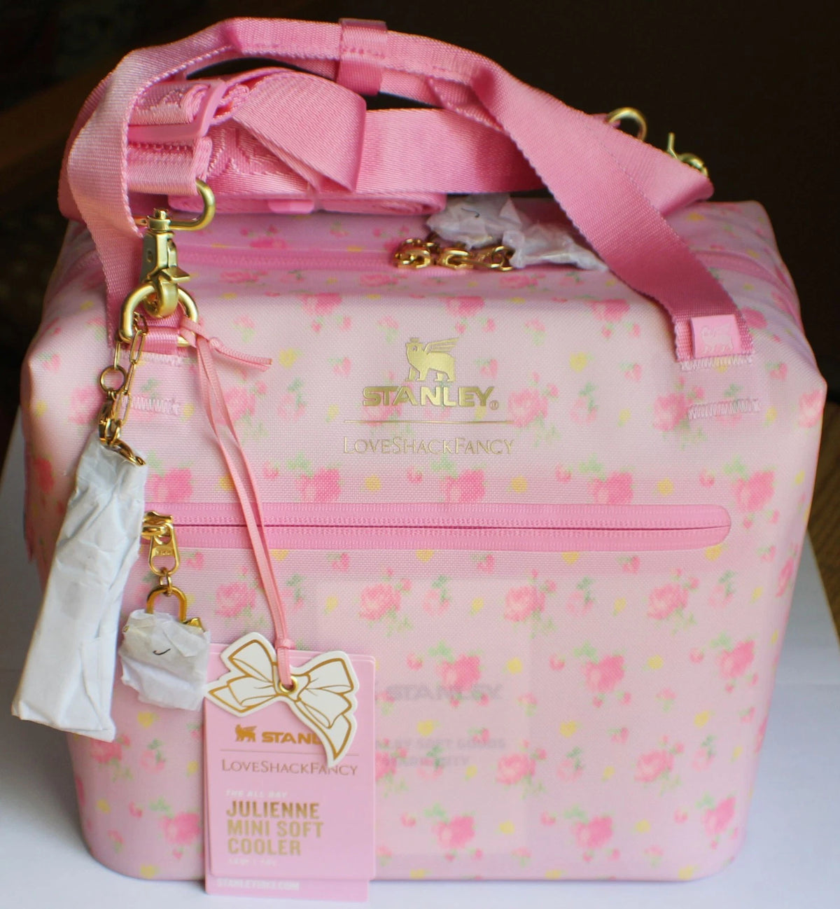Stanley x LoveShackFancy The Julienne Mini Soft Cooler Bag Pink Floral