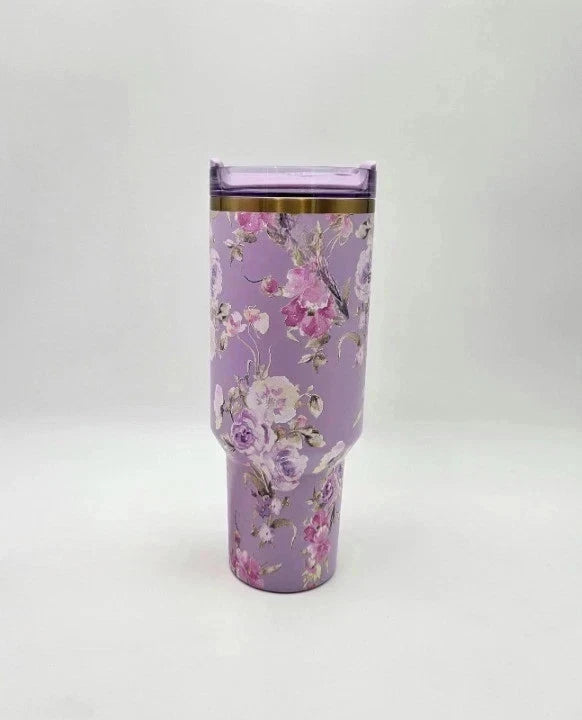 Stanley x LoveShackFancy Quencher H2.0 FlowState Tumbler 40 oz – Floral Design