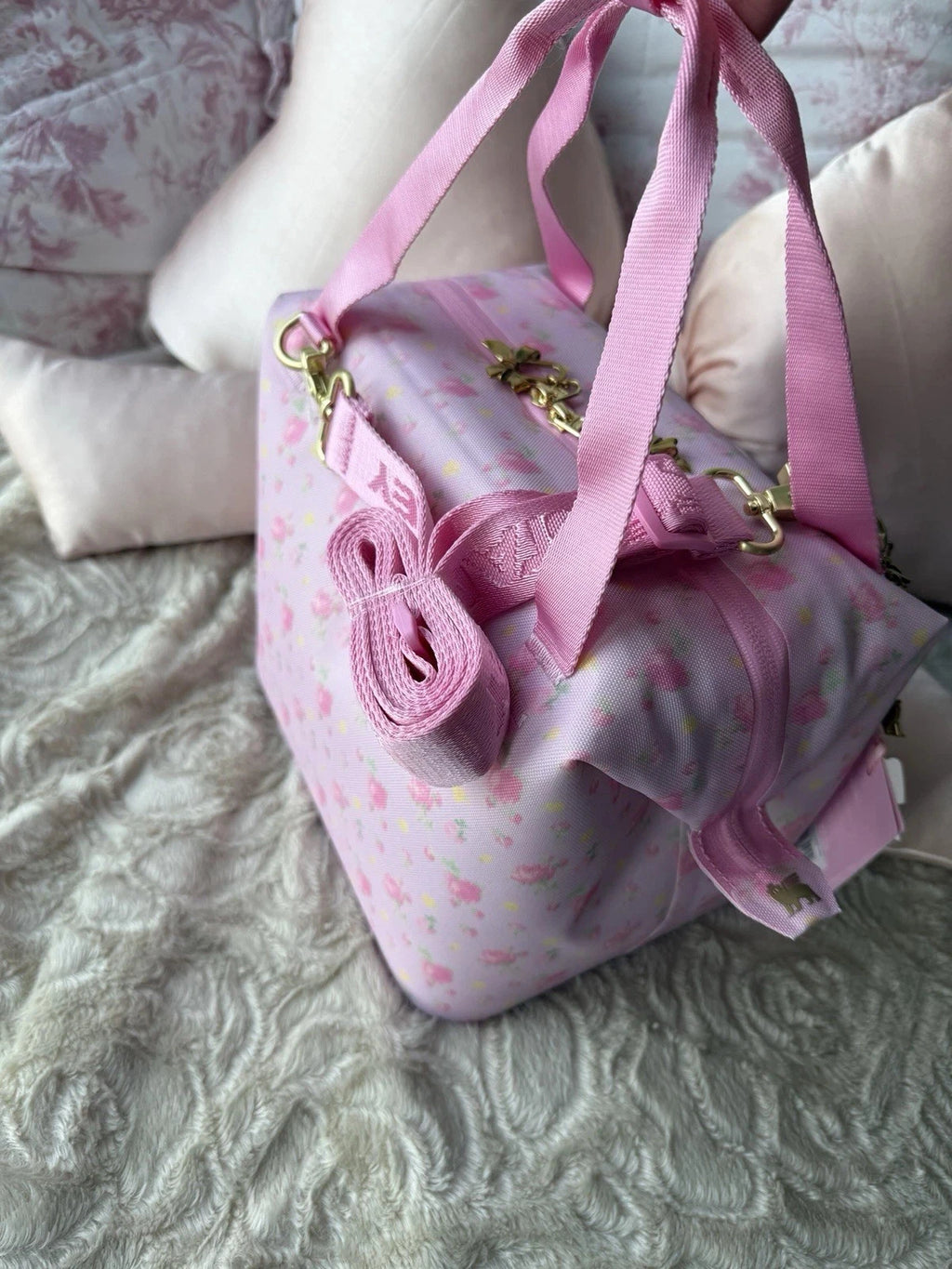 Stanley x LoveShackFancy Julienne Mini Soft Cooler – Pink Floral Insulated Lunch Bag