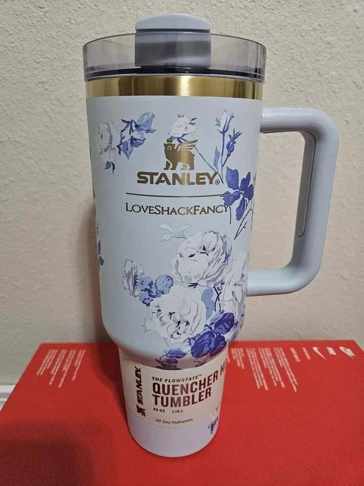 Stanley x LoveShackFancy Quencher H2.0 Tumbler 40 oz – Floral Design