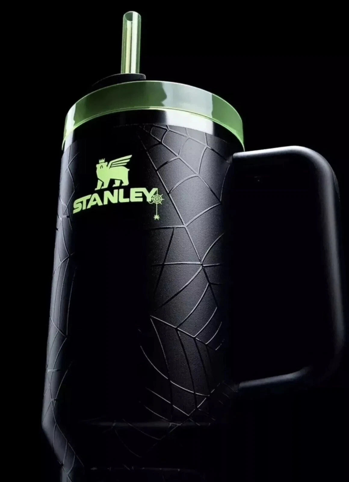Stanley Quencher Halloween Spider Web Tumbler with Straw