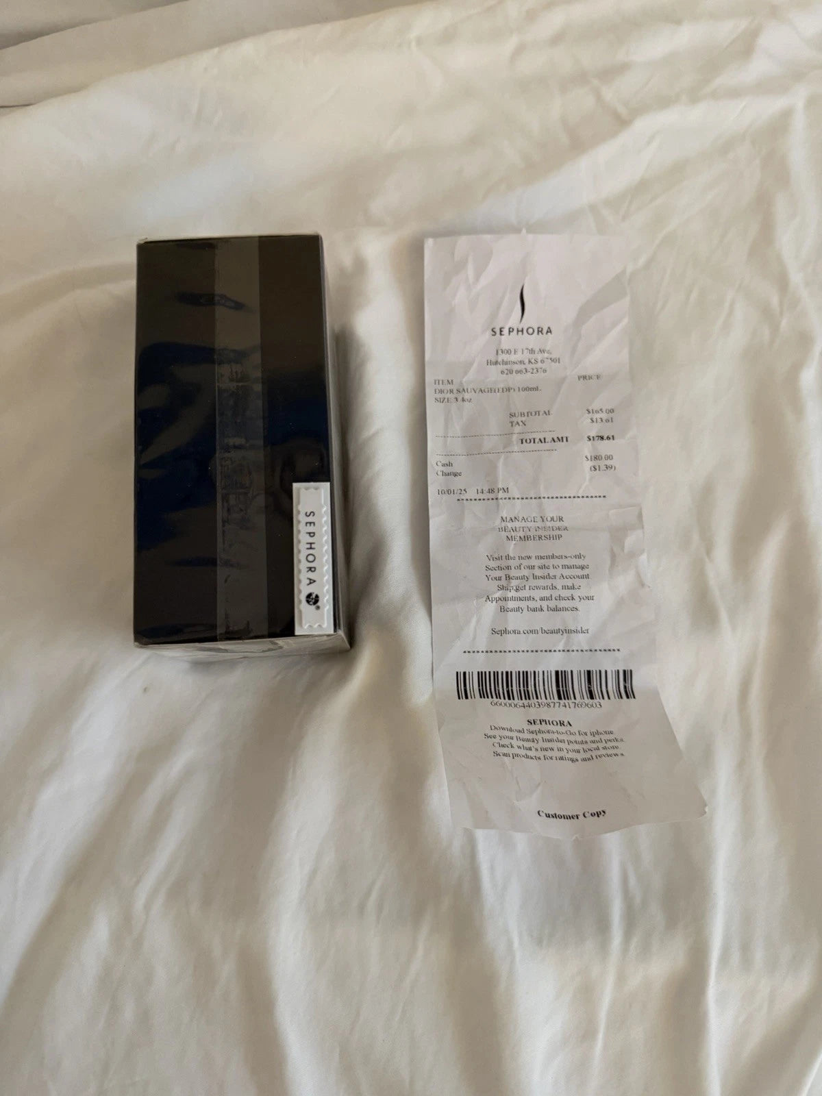Dior Sauvage Eau de Parfum 100ml – Citrus & Vanilla Fragrance