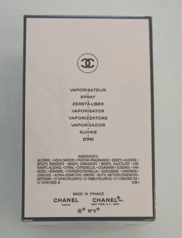 Chanel N°5 Eau de Parfum for Women – 100ml