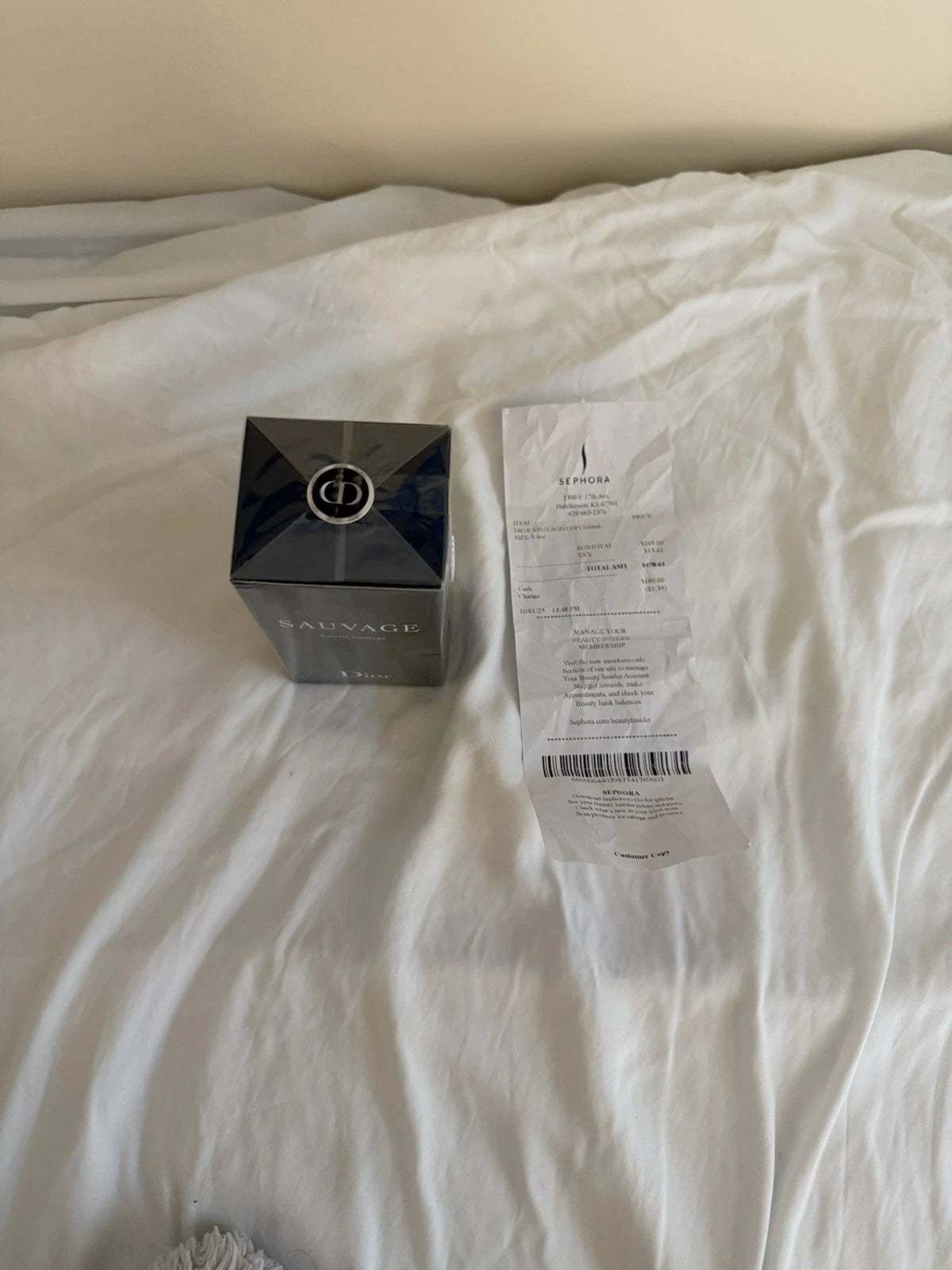 Dior Sauvage Eau de Parfum 100ml – Citrus & Vanilla Fragrance