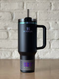 Stanley Quencher H2.0 FlowState 40 oz Tumbler – Black Chroma Collection