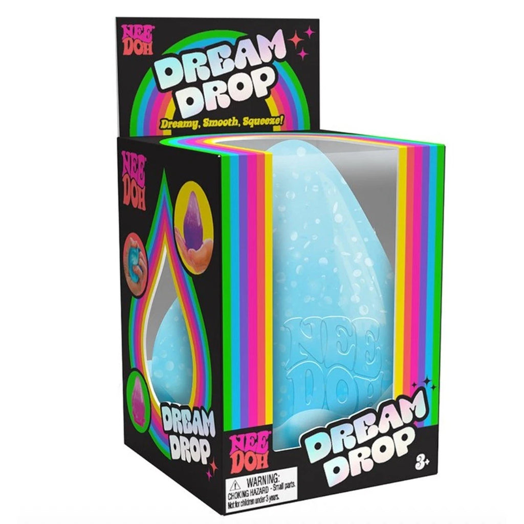 NeeDoh Dream Drop Sensory Squishy Toy – Blue Stress Relief Fidget Toy