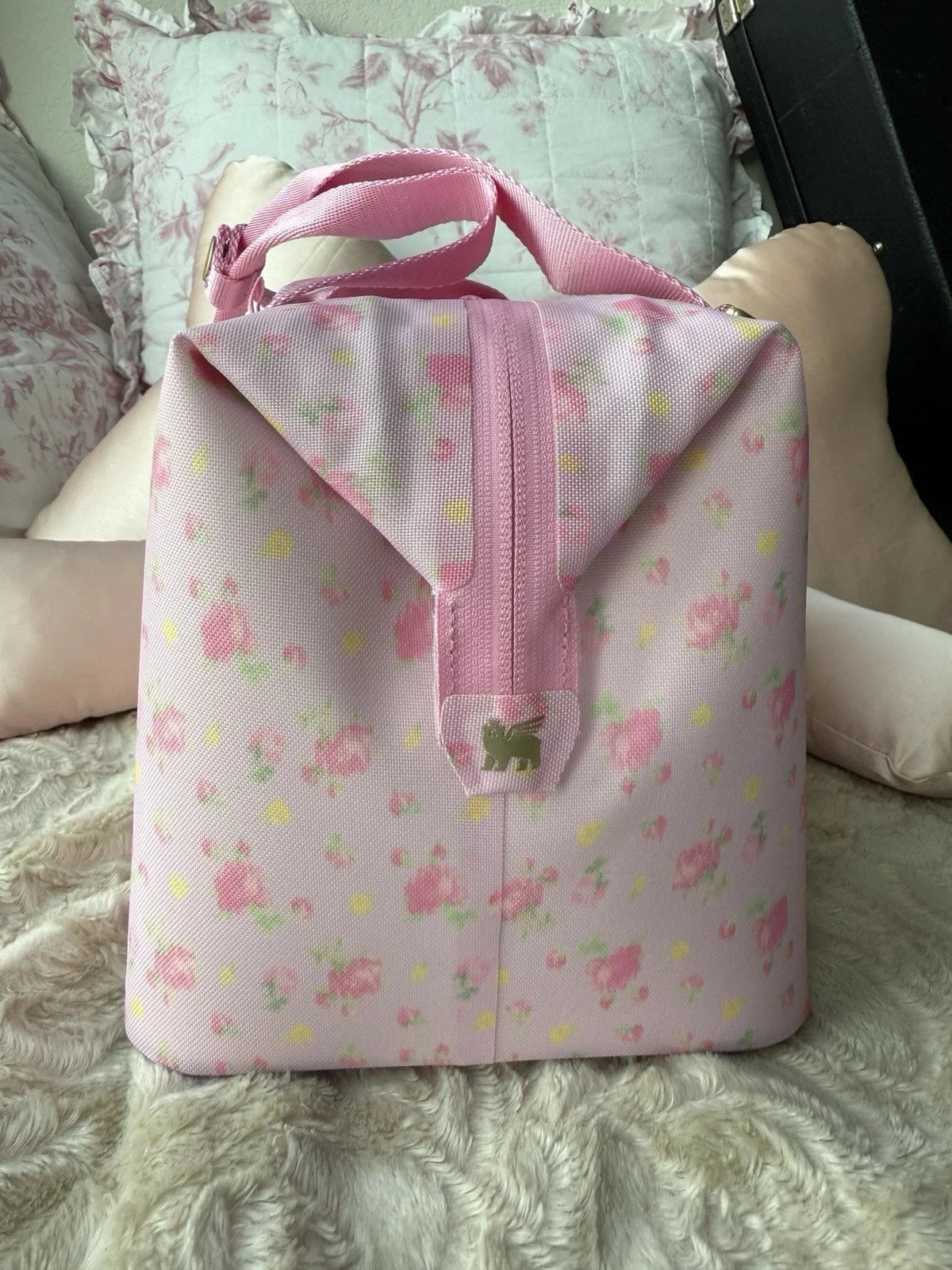 Stanley x LoveShackFancy Julienne Mini Soft Cooler – Pink Floral Insulated Lunch Bag