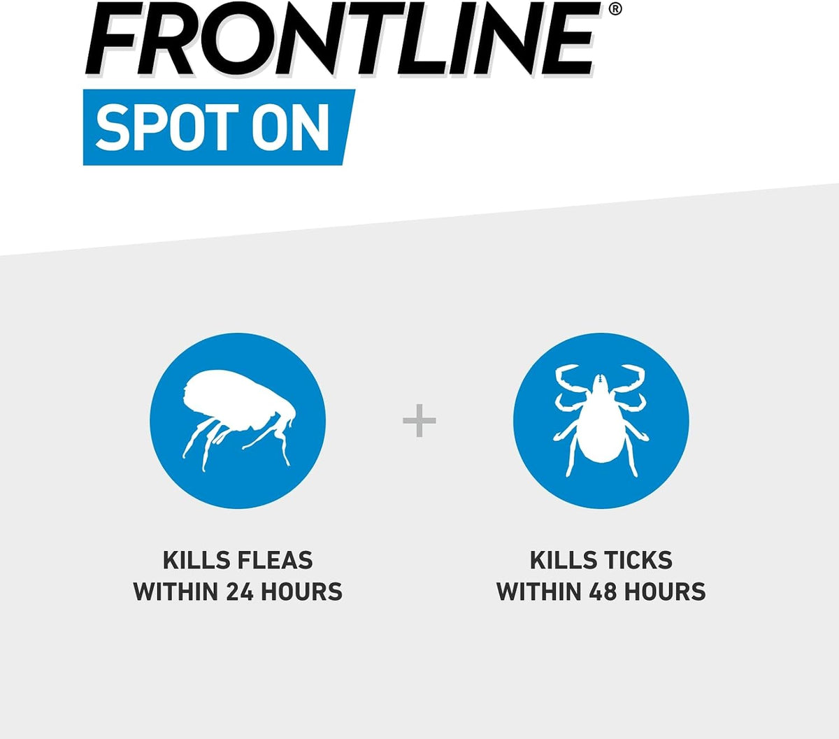 FRONTLINE Spot On Large Dogs pack rear